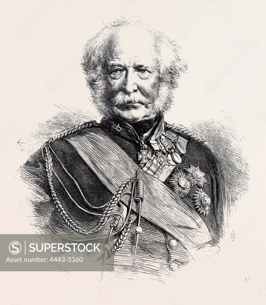 THE LATE FIELD MARSHAL LORD GOUGH, 1869