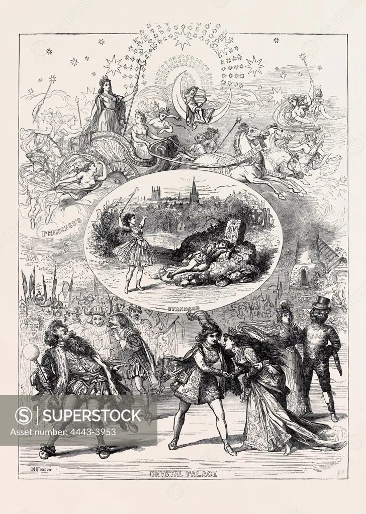 THE CHRISTMAS PANTOMIMES, 1874