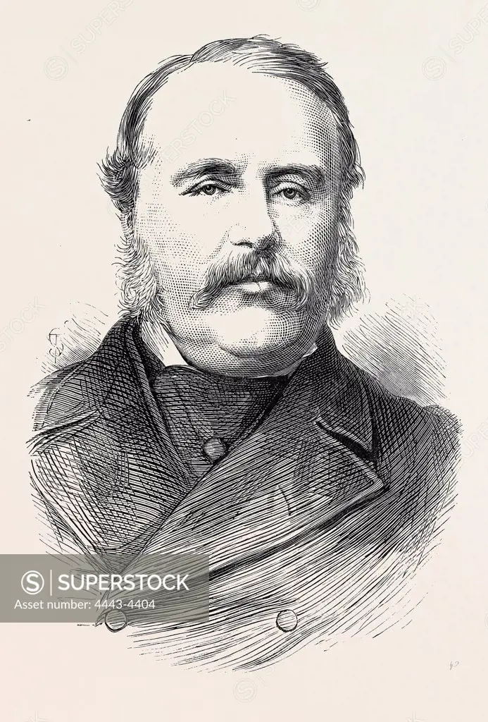 COLONEL C.C. JOHNSON, C.B., QUARTERMASTER-GENERAL OF THE ARMY IN INDIA, 1879