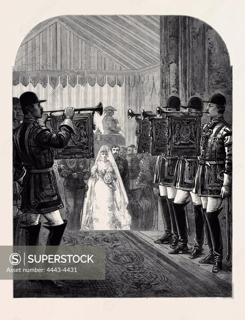 MARRIAGE OF H.R.H. THE DUKE OF CONNAUGHT AT WINDSOR
