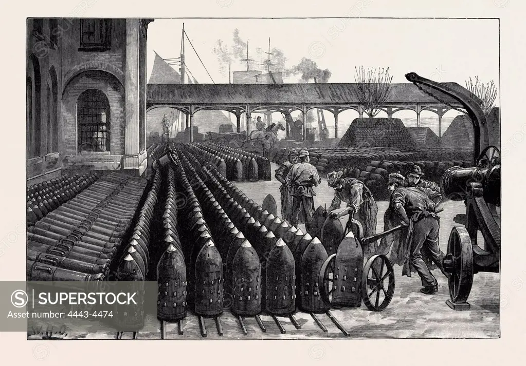 WAR MANUFACTURES AT WOOLWICH ARSENAL
