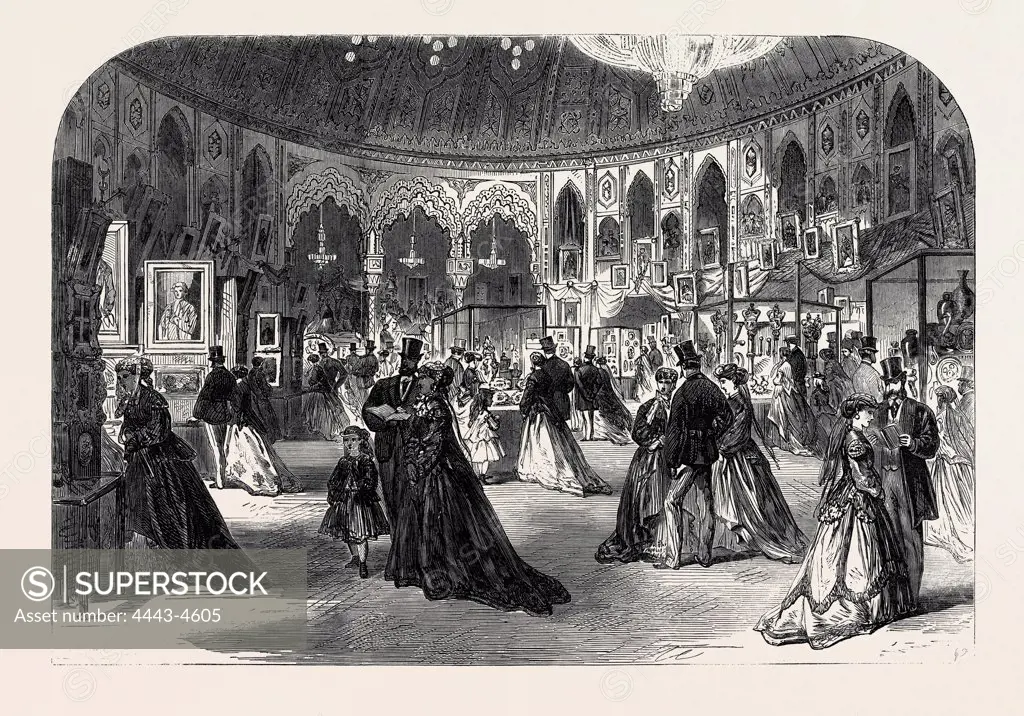 SOUTHERN COUNTIES' EXHIBITION OF ARTS IN THE NEW ASSEMBLY ROOMS, AT THE PAVILION, BRIGHTON, UK, 1867