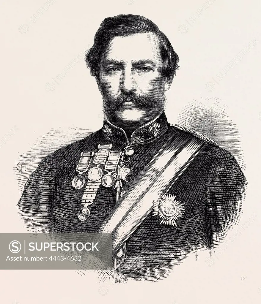 GENERAL SIR ROBERT NAPIER, K.C.B., AND G.C.S.I,, COMMANDER OF THE ABYSSINIAN EXPEDITION, 1867