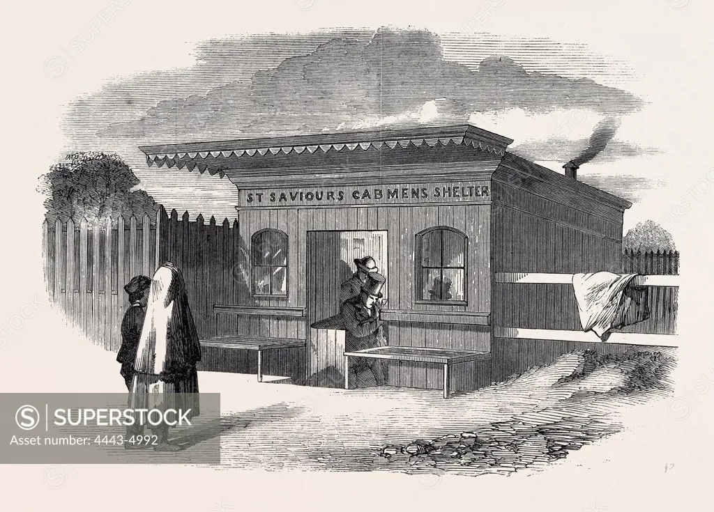 ST. SAVIOUR'S CABMEN'S SHELTER, UPPER BROOK STREET, MANCHESTER, 1862