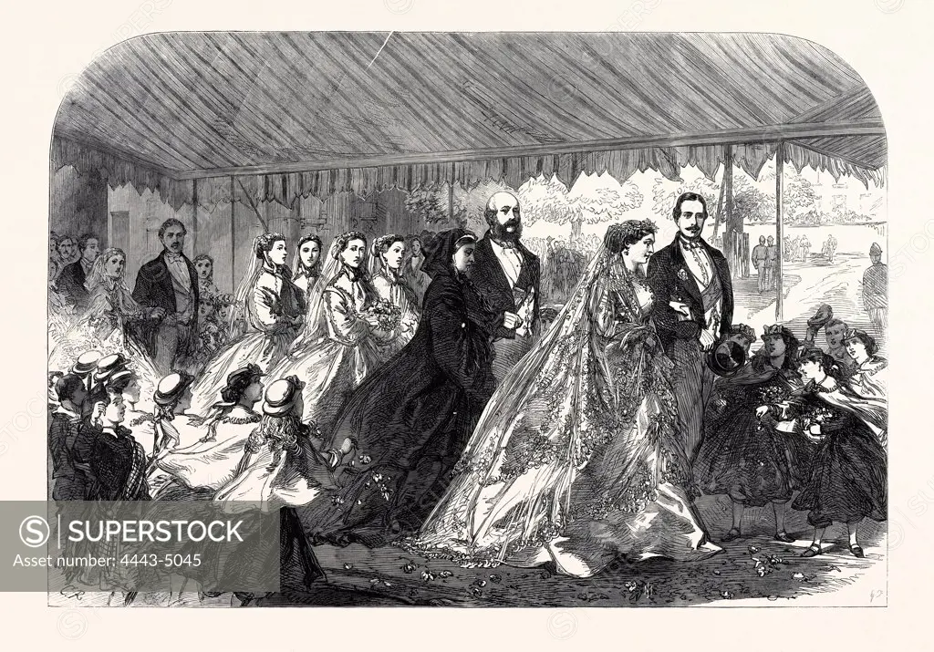 THE MARRIAGE OF PRINCESS MARY OF CAMBRIDGE AND PRINCE TECK
