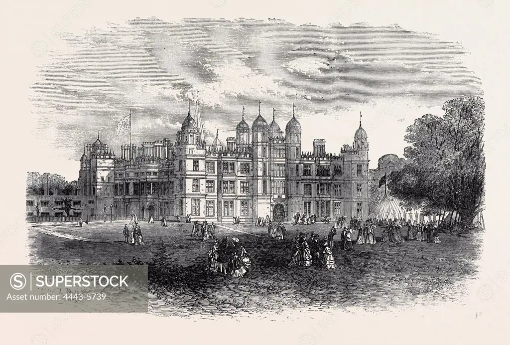 BURGHLEY HOUSE, NEAR STAMFORD, THE SEAT OF THE MARQUIS OF EXETER, 1871