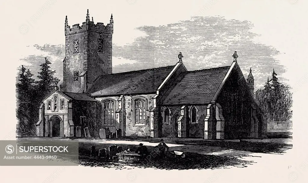 SANDRINGHAM CHURCH, 1871