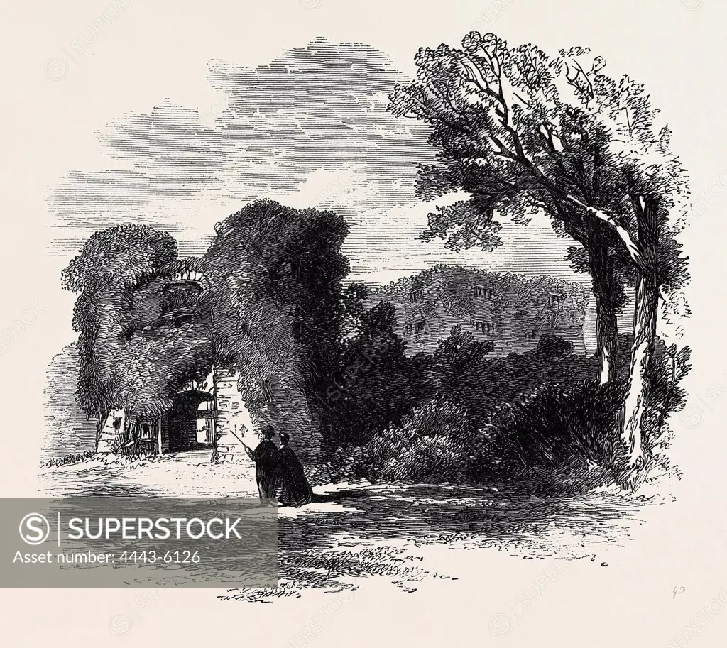 THE BRITISH ARCHAEOLOGICAL ASSOCIATION AT EXETER, BERRY POMEROY CASTLE