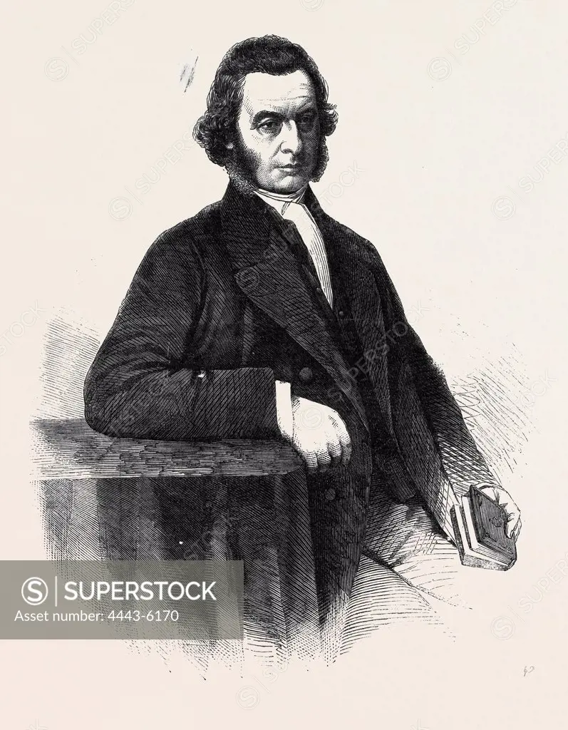 THE REV. JOHN RATTENBURY, PRESIDENT OF THE WESLEYAN METHODIST SOCIETY FOR 1861-1862