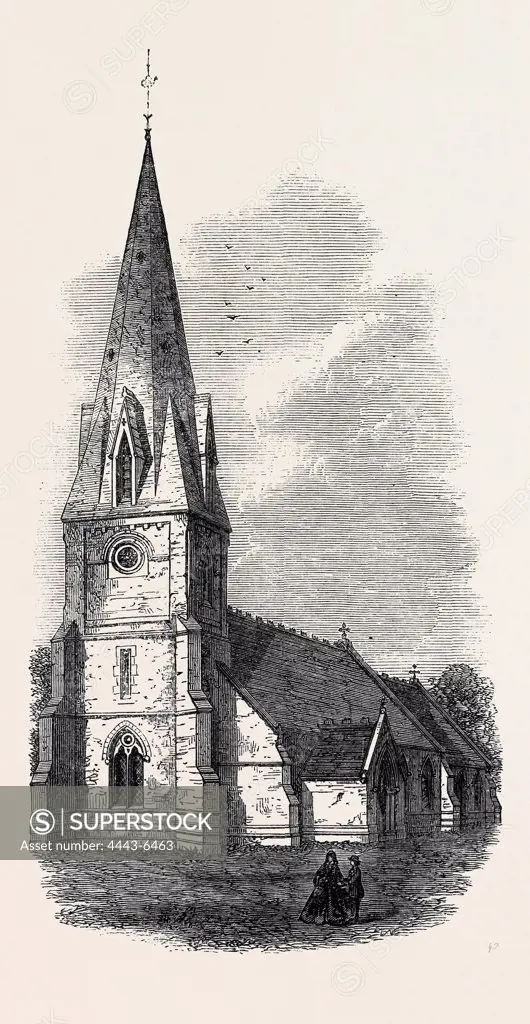 FACCOMBE CHURCH, HANTS, 1868
