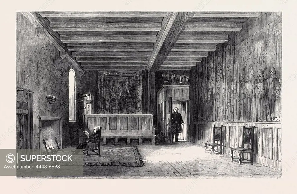 THE AUDIT-ROOM OF WINCHESTER COLLEGE