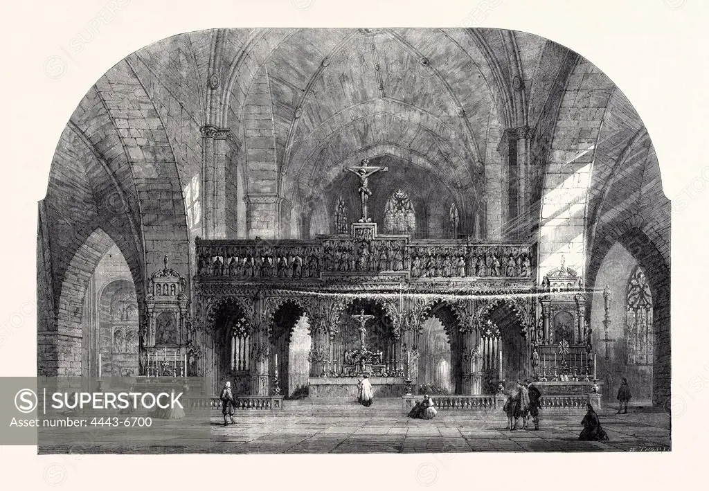 THE DOM, M“NSTER, WESTPHALIA,' BY S. READ, IN THE EXHIBITION OF THE OLD WATER COLOUR SOCIETY, 1861