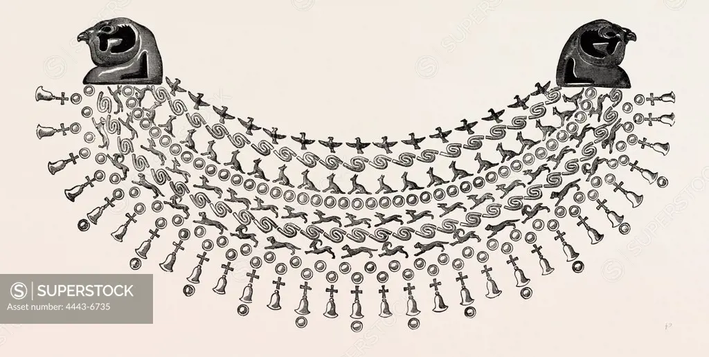 jewel. Egypt, engraving 1879