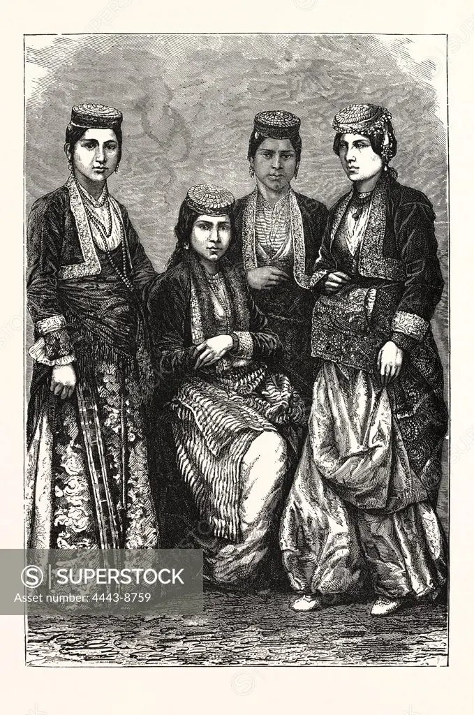 ARMENIAN LADIES. Armenia, a country in the South Caucasus region of Eurasia