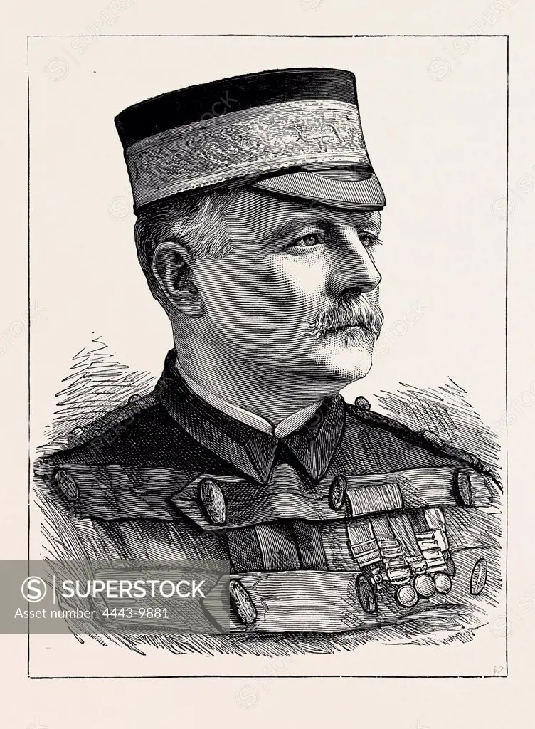 MAJOR-GENERAL SIR HERBERT T. MACPHERSON, K.C.B., V.C., Commander of the Indian Contingent During the Recent Campaign in Egypt