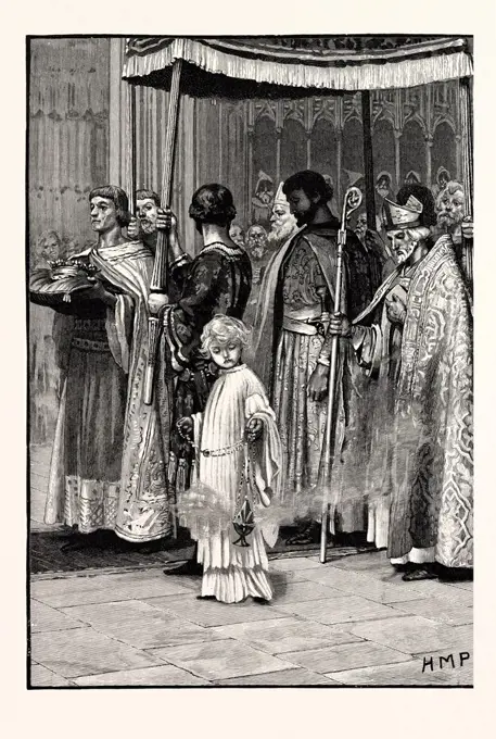 CORONATION OF RICHARD IN WESTMINSTER ABBEY