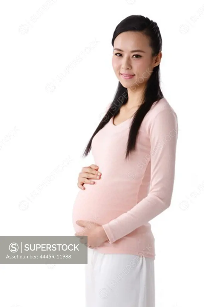 Portrait of a pregnant women