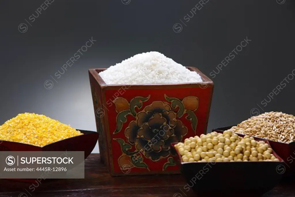 Rice,corn,soybean and wheat