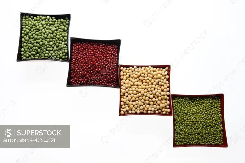 Mung bean,red bean,soybean and green bean