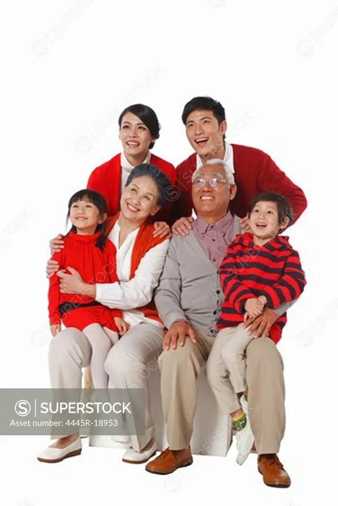 Eastern family family portrait