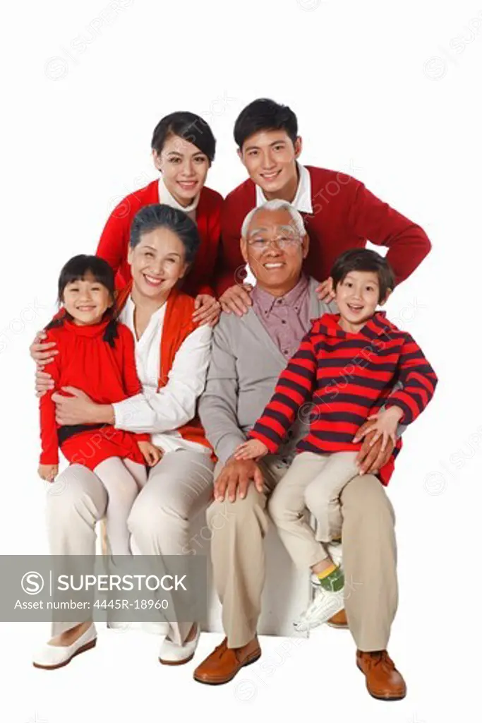 Eastern family family portrait