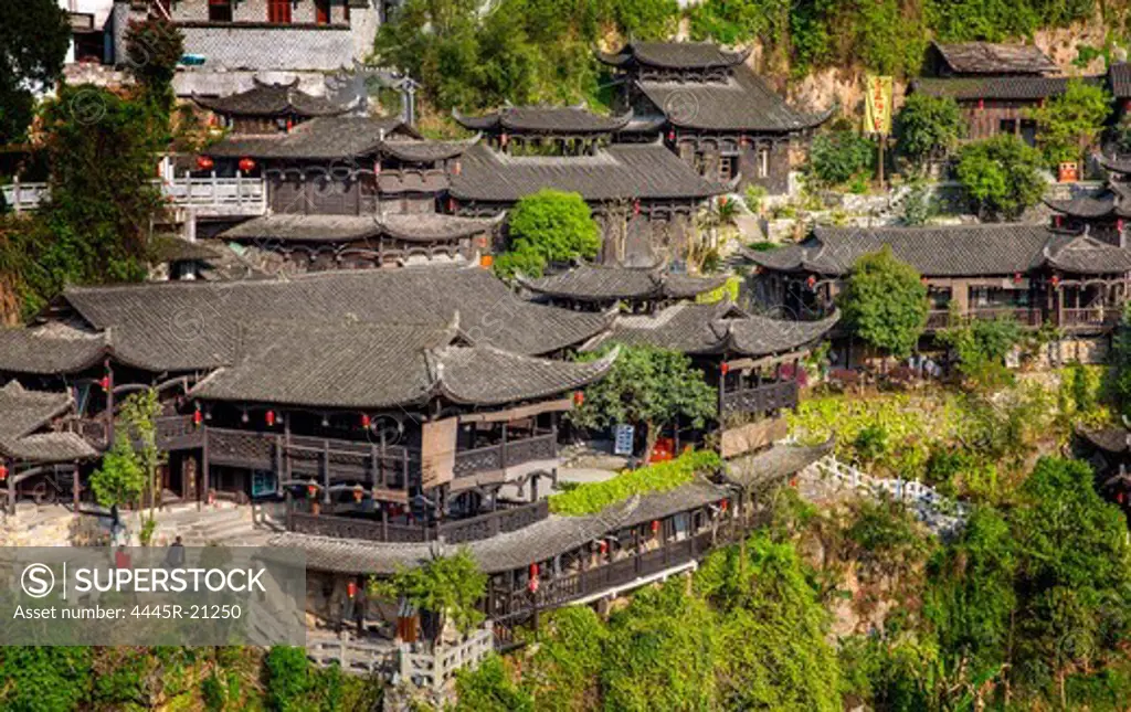 Hibiscus Town , Hunan Province Building