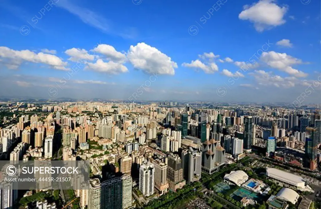 Guangzhou city building scenery