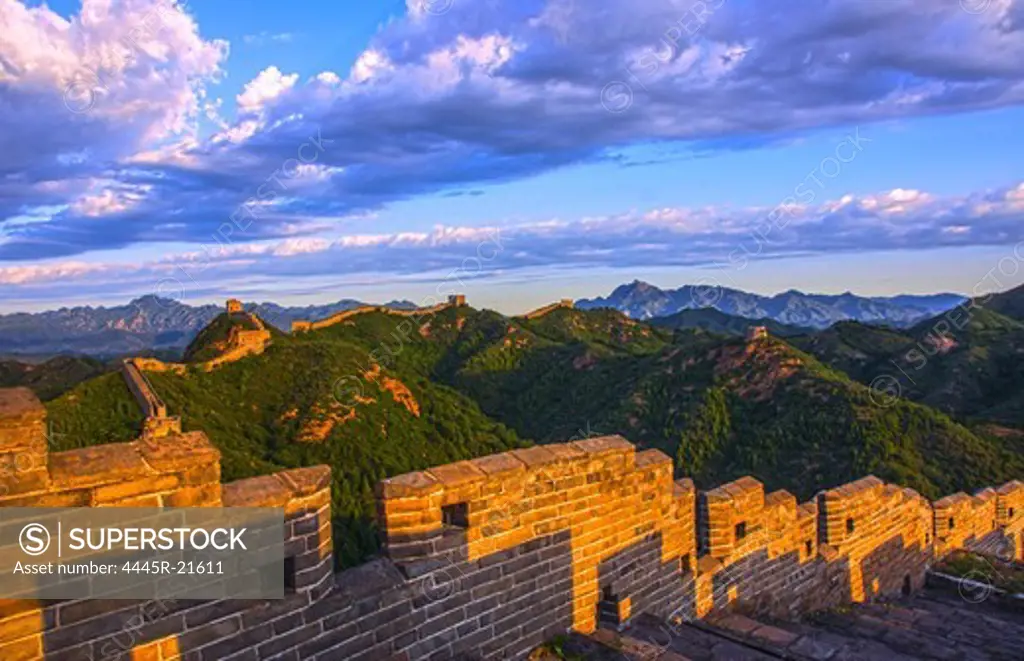 Jinshanling Great Wall in Hebei Province