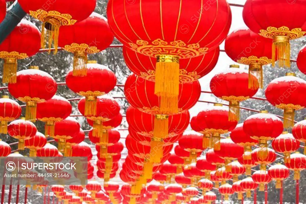 Beijing Summer Palace lanterns