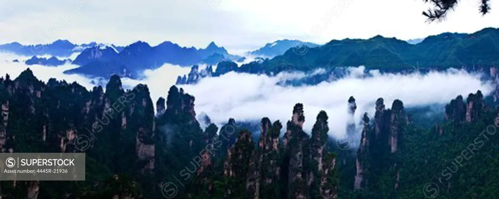Hunan Province tianzishan point sets