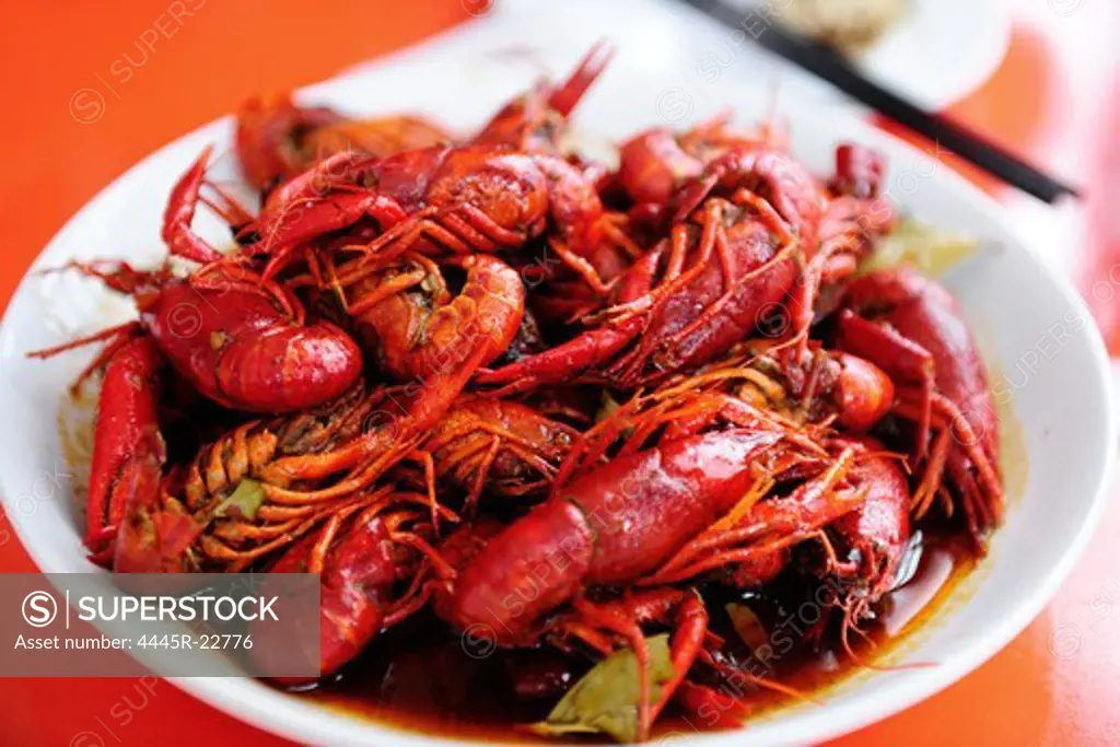 Chinese cuisine crayfish
