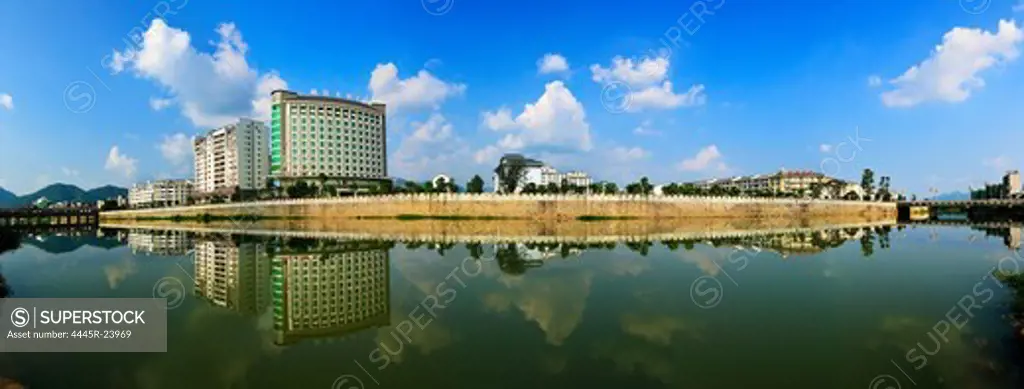 Guangxi Wuzhou Riverside views