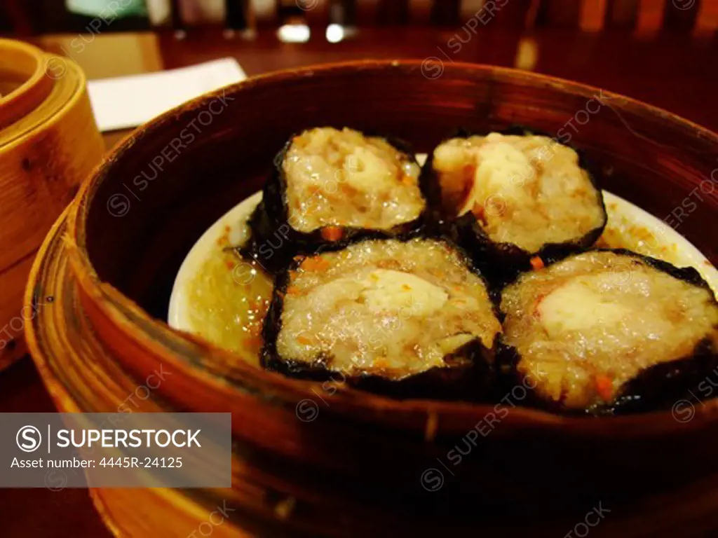 Chinese food shrimp rolls
