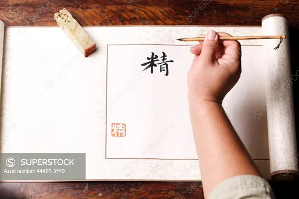 Chinese calligrapher