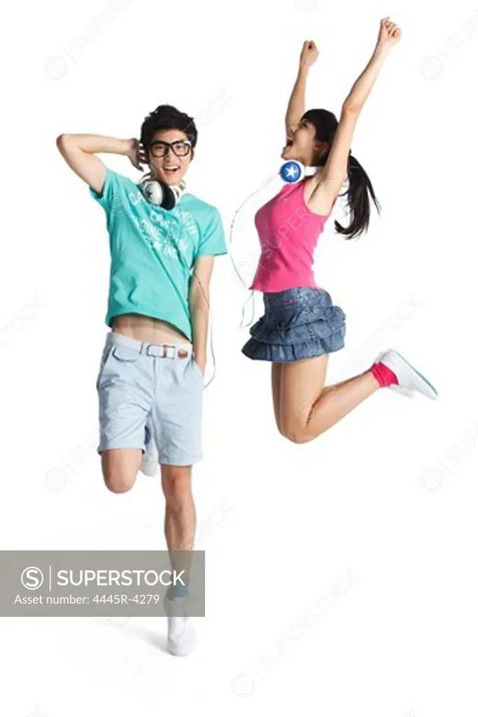 Young couple in vitality