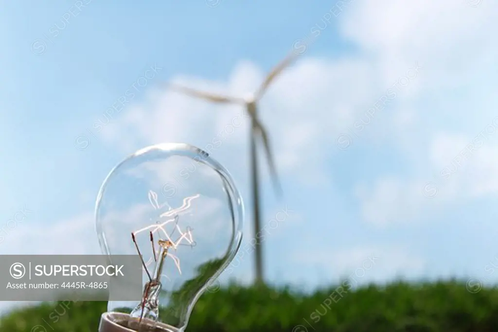 Bulb and windmill