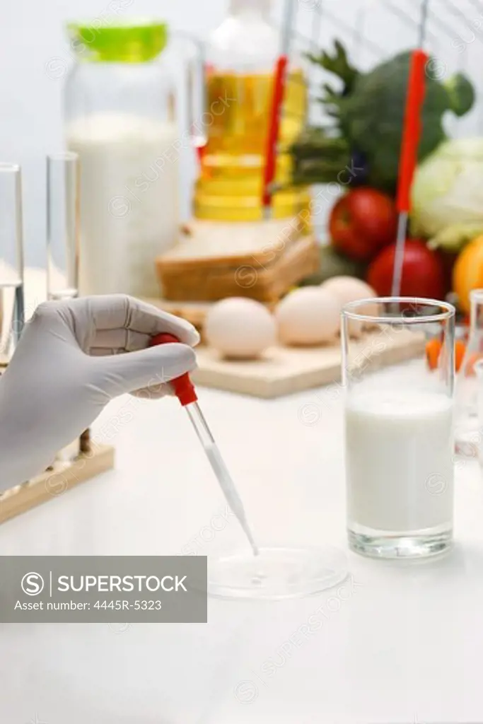 Laboratory research of milk
