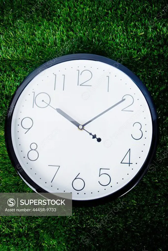 Close shot of a clock