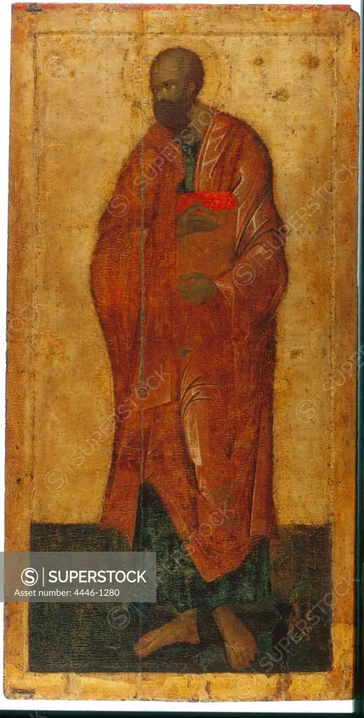 Russia, Moscow, Annunciation Cathedral of Moscow Kremlin, Theophanes Greek, Apostle Paul