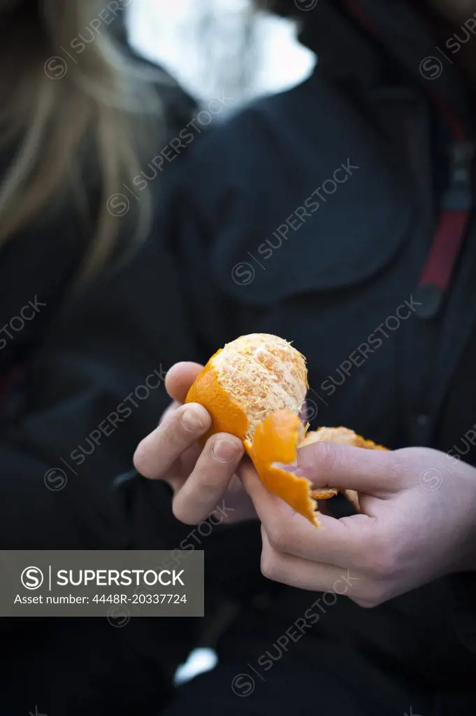 Peel clementin