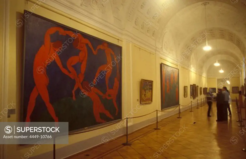 Paintings of Henri Matisse at Hermitage museum, St. Petersburg, Russia, Europe