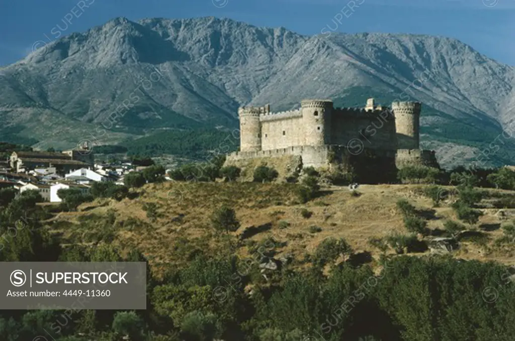 Mombeltrain castle, Sierra de Gredos, Province Avila, Castilla-Leon, Spain