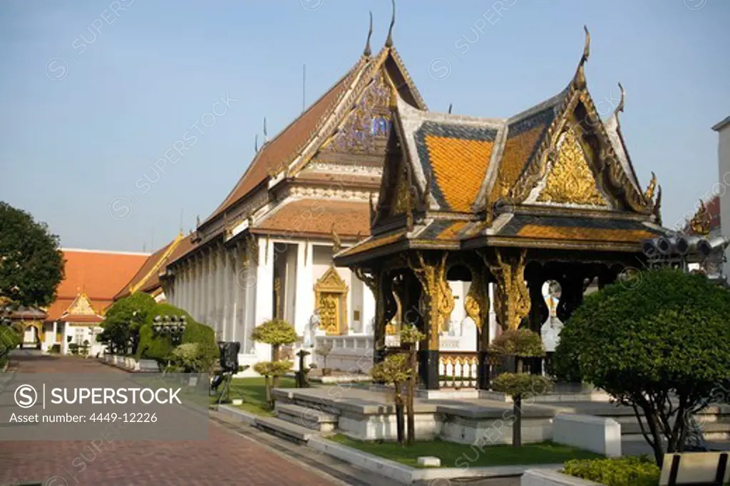 Buddhaisawan Chapel, Bangkok National Museum, the largest museum in Southeast Asia, Bangkok, Thailand