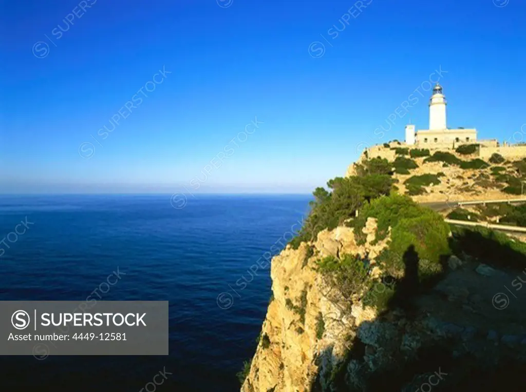 View of Lighthouse, Cabo Formentor, Mallorca, Spain