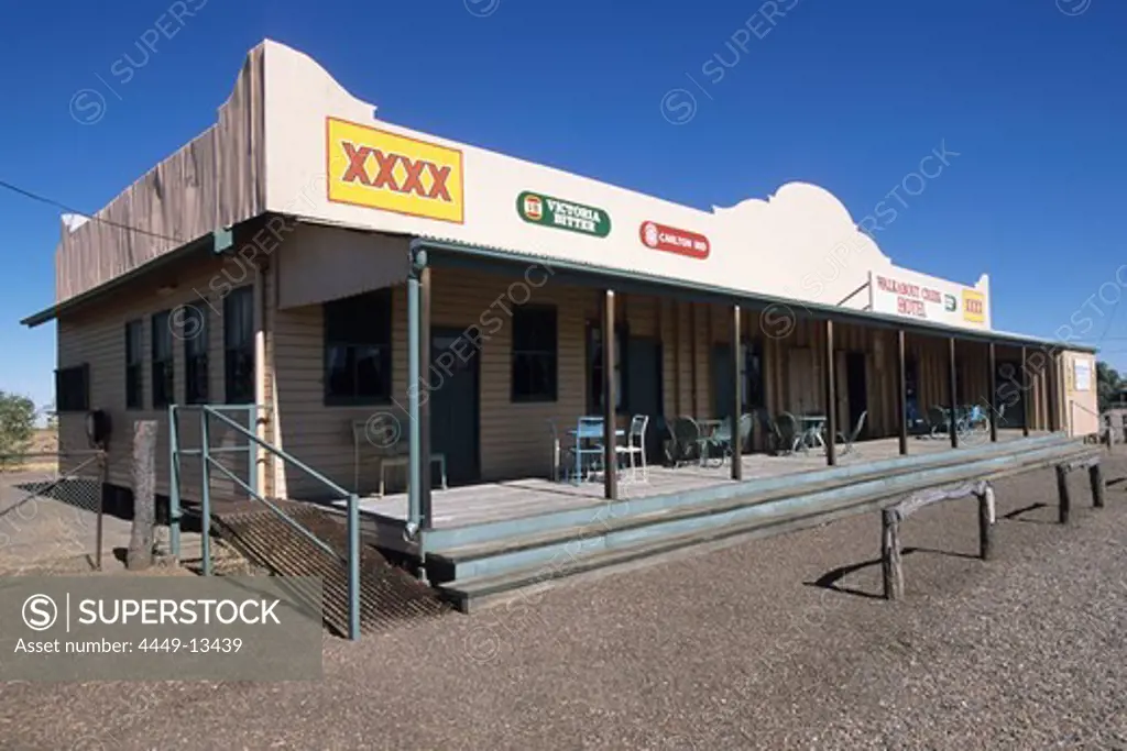 Walkabout Creek Hotel, Site of Crocodile Dundee Pub, McKinlay, Queensland, Australia