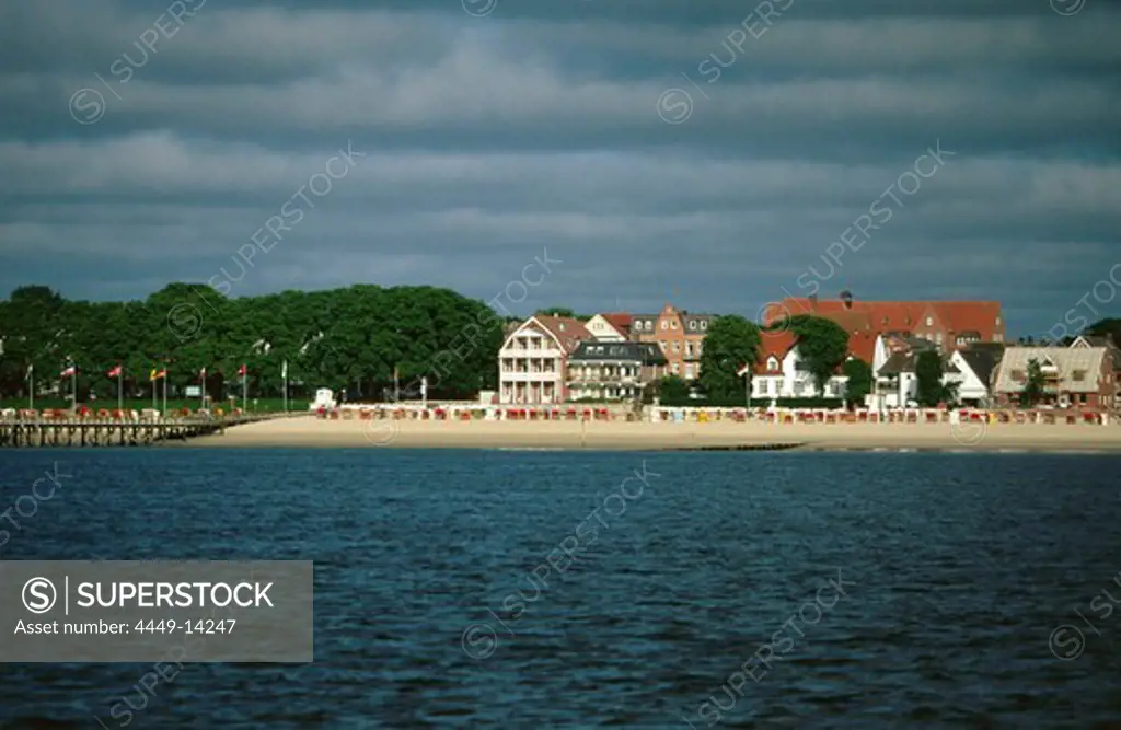 Beach, Wyk, Foehr Island, Schleswig-Holstein, Germany
