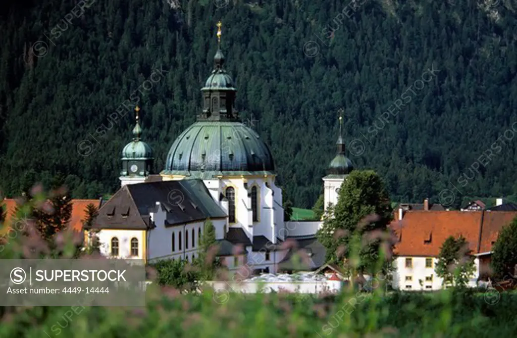 monastery of Ettal, Upper Bavaria, Bavaria, Germany