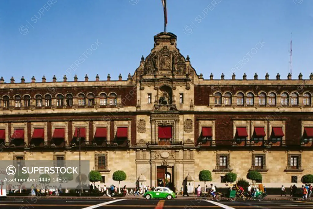 View of the National Palace, Mexico City, D.F., Mexico