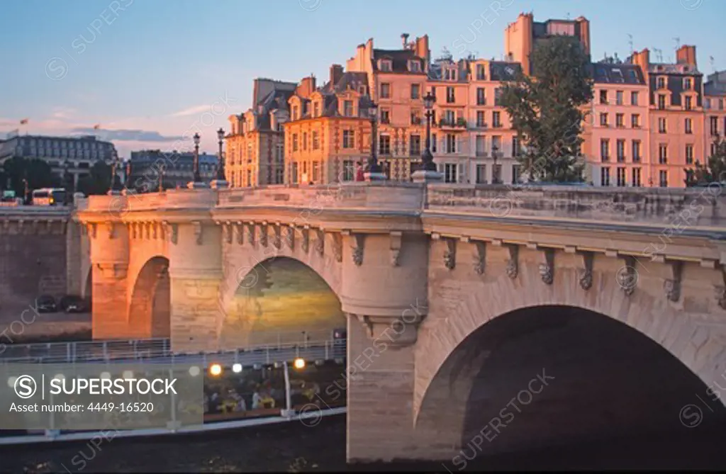 Seine, Paris, Pont Neuf, France
