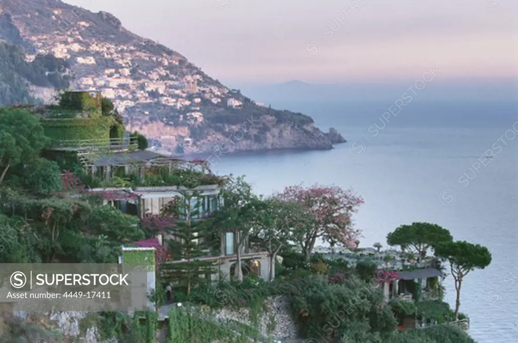 San Pietro Hotel and Praiano, Amalfi Coat, Campania, Italy